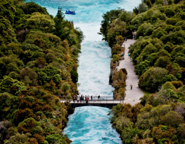 A photo of Huka Falls