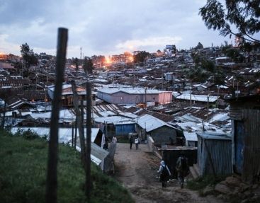 A photo of Kibera Slums