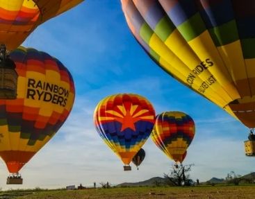 A photo of Phoenix: Sunrise Hot Air Balloon Flight