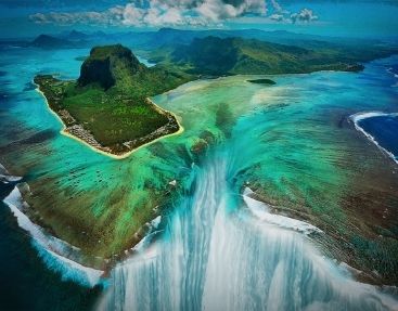A photo of Underwater Waterfall Heli Tour